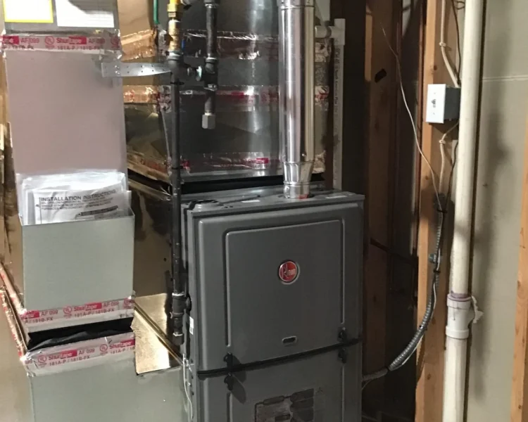 Furnace installation